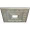 Ekena Millwork Eris Ceiling Medallion (Fits Canopies up to 9 7/8"), 18"W x 18"H x 3 1/2"ID x 1 1/8"P, Flash Gold CM18ERFLS - alternate 4